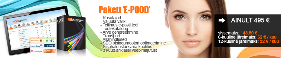 E-POOD HEA HINNAGA !