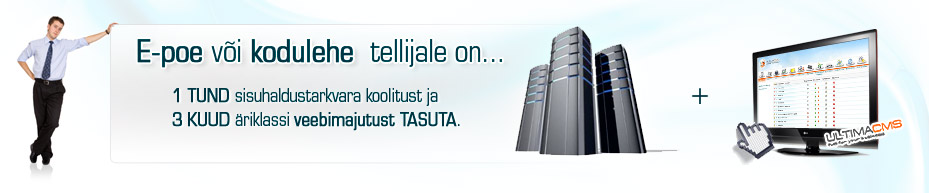 VEEBIMAJUTUS ja KOOLITUS on TASUTA !